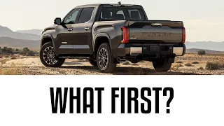 My 2022 Tundra is on its way - What should I do first?