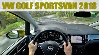 2018 Volkswagen Golf Sportsvan 1.0 TSI, 4K POV TEST: Rodinná pohoda