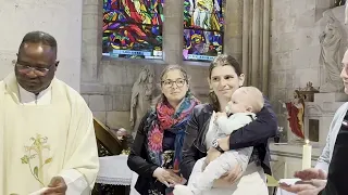 02 JUIN 2024 SOLENNITÉ DU SAINT-SACREMENT MESSE DE 1ÈRE COMMUNION ET BAPTÊME DE NOÉ — VIC-SUR-AISNE