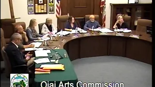 October 17, 2019 Ojai Arts Commission Meeting