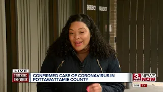 Officials announce presumptive positive coronavirus case in Pottawattamie County