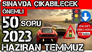 NASIL MI KAZANACAĞIZ? İŞTE BÖYLE/ 2023 EHLİYET HAZİRAN TEMMUZ SINAV SORULARI/ 2023 HAZİRAN TEMMUZ