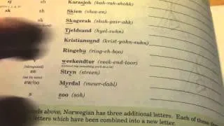 Norwegian Pronunciation of Words