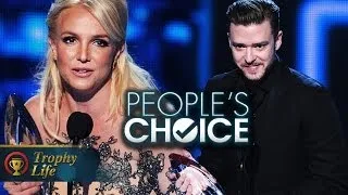Britney Spears & Justin Timberlake Win Big 2014 People's Choice Awards Winners