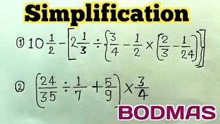 BODMAS//bodmas ka niyam//simplification//kostak ka niyam//सरलीकरण//bod mass