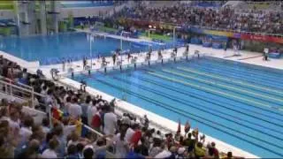 Mens 100m Butterfly Final - hombres 100m mariposa final Beijing 2008 Phelps vs Cavic