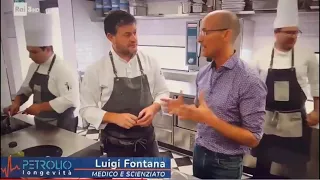 Rai3 Speciale Petrolio Longevità | Prof Luigi Fontana: restrizione calorica, arte e gusto