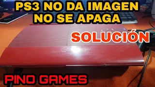 PS3 slim no da video, no se apaga, Solución