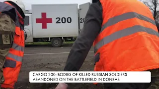 The bodies of those who were killed on the fields of the war in Donbas. A reportage