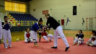 Kick like Aaron   Aaron Cook World No 1 Taekwondo Training Seminar in Greece