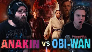 Anakin Skywalker vs Obi-Wan REACTION | Star Wars Episode 3: Revenge of the Sith