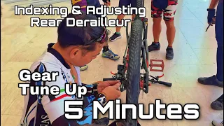 5 Minute Gear Tune Up | Indexing & Adjusting Rear Derailleur | Sikad Partners #mtbcouple #mtblife