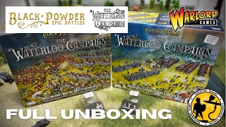 Warlord Games Epic Battles Waterloo   British & French Starter Big Unboxing