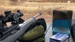 Ruger 10/22 scoped and zeroed at 50 yards. Testing 100 yards!! Range day! #22lr