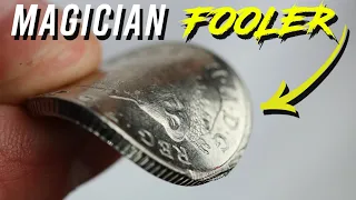 BEND Coins & FOOL magicians! TUTORIAL -  (Fool 'er)