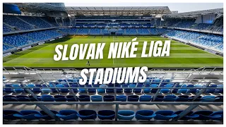 Slovak Niké liga stadiums 2023/24