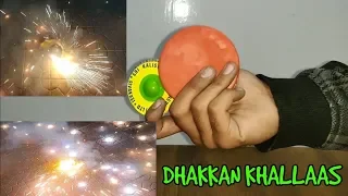 CRAZY CRACKERS EXPERIMENT | COCK BRAND CHAKKRI IN PLASTIC CAP |  DIWALI 2019