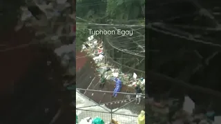 typhoon egay at Baguio city