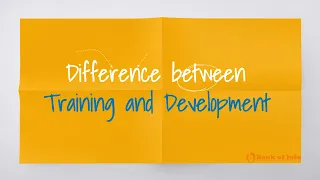 Difference Between Training and Development