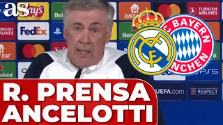 CARLO ANCELOTTI, RUEDA DE PRENSA COMPLETA | Previa REAL MADRID - FC BAYERN MÚNICH