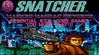 Snatcher Sega CD Review & Retrospective Essential 80's Video Games You Must Play Hideo Kojima Konami