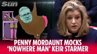 Penny Mordaunt mocks 'Nowhere man' Keir Starmer with his 'nowhere plans'