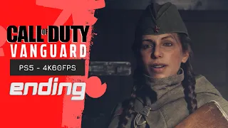 CALL OF DUTY VANGUARD Campaign Walkthrough Gameplay Part 9 -  ENDING (PS5 4K 60FPS)