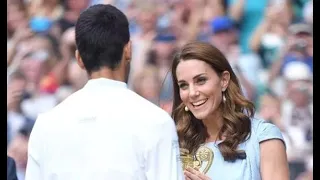 Kate Middleton asked Novak Djokovic 'how George can whack ball' in unearthed chat