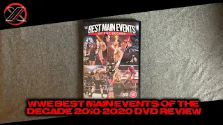 WWE Best Main Events of the Decade 2010-2020 DVD Review