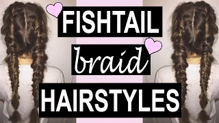 5 Fishtail Braid TUMBLR Hairstyles!