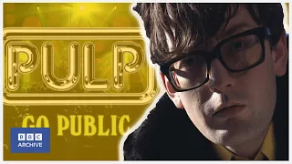 1995: ON TOUR with PULP in their MID-'90s POMP | Pulp Go Public | Music | BBC Archive