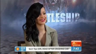 Rihanna: Natalie Barr's controversial interview with the singer and 'Battleship' star | Sunrise