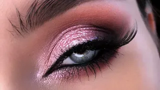 PINK SMOKEY EYE makeup tutorial 2022