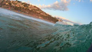 RAW POV // Bodyboarding Aliso Shorebreak Sunset Session