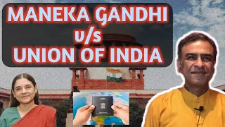 #Maneka #Gandhi v. Union Of India | #Article #21 of #CONSTITUTION | #Landmark Case | #trending #1m