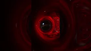 Wormhole In Front of Naked Singularity in SpaceEngine (Closer Version)