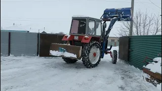 Наш ЮМЗ в работе !