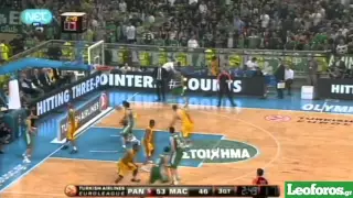 Παναθηναϊκός-Μακάμπι 86-85 Τα highlights του Παναθηναϊκού