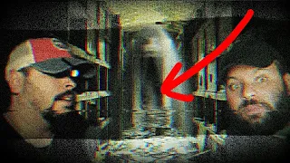 CREEPY SHADOW CAUGHT ON CAMERA ! (HAUNTED MAUSOLEUM)