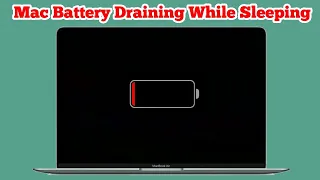 macOS Sonoma Battery Drain While/During Sleep (Fixed)