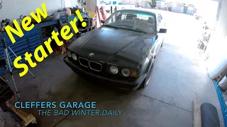 Making the E34 540i start again