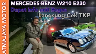 Cek ke TKP Hunting Mercedes-Benz New Eyes W210 E230 1998 infonya Mobil Bagus Banget | ATMAJAYA MOTOR