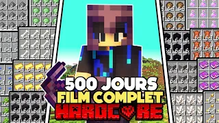 I Survived 500 Days in Minecraft Hardcore [FULL MOVIE]