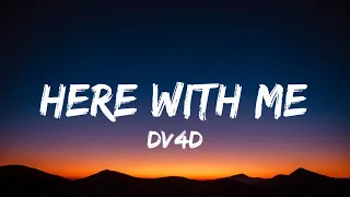 dv4d - Here with me (sped up/Lyrics) | "I Don't Care How Long It Takes" [TikTok Song]