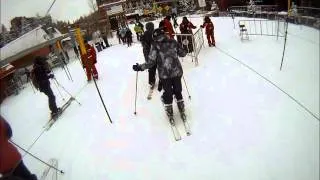 Sixty year old ski rage at Breck