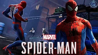 Spider-Man PS4 - Classic Spider-Man Suit Closer Look, Combat Breakdown!