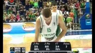 2010.07.31 Eurobasket U18 Men 2010 Lithuania-Serbia AMAZING LAST QUARTER pt2