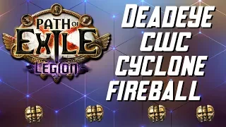 [3.7] COMPLETE Deadeye cwc Fireball Cyclone Build Guide - Best Monolith Farming Builds 1