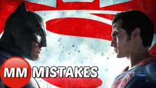 Batman vs Superman Dawn of Justice MOVIE MISTAKES You Missed |  Batman vs Superman Movie