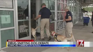 Drug-sniffing dogs not allowed in Chapel Hill-Carrboro City Schools